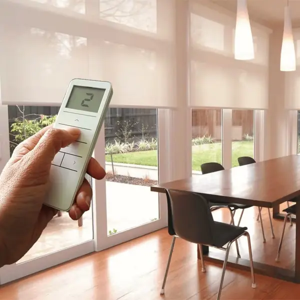 Zebra/Roller Shade Motorized Blinds Asset View 2