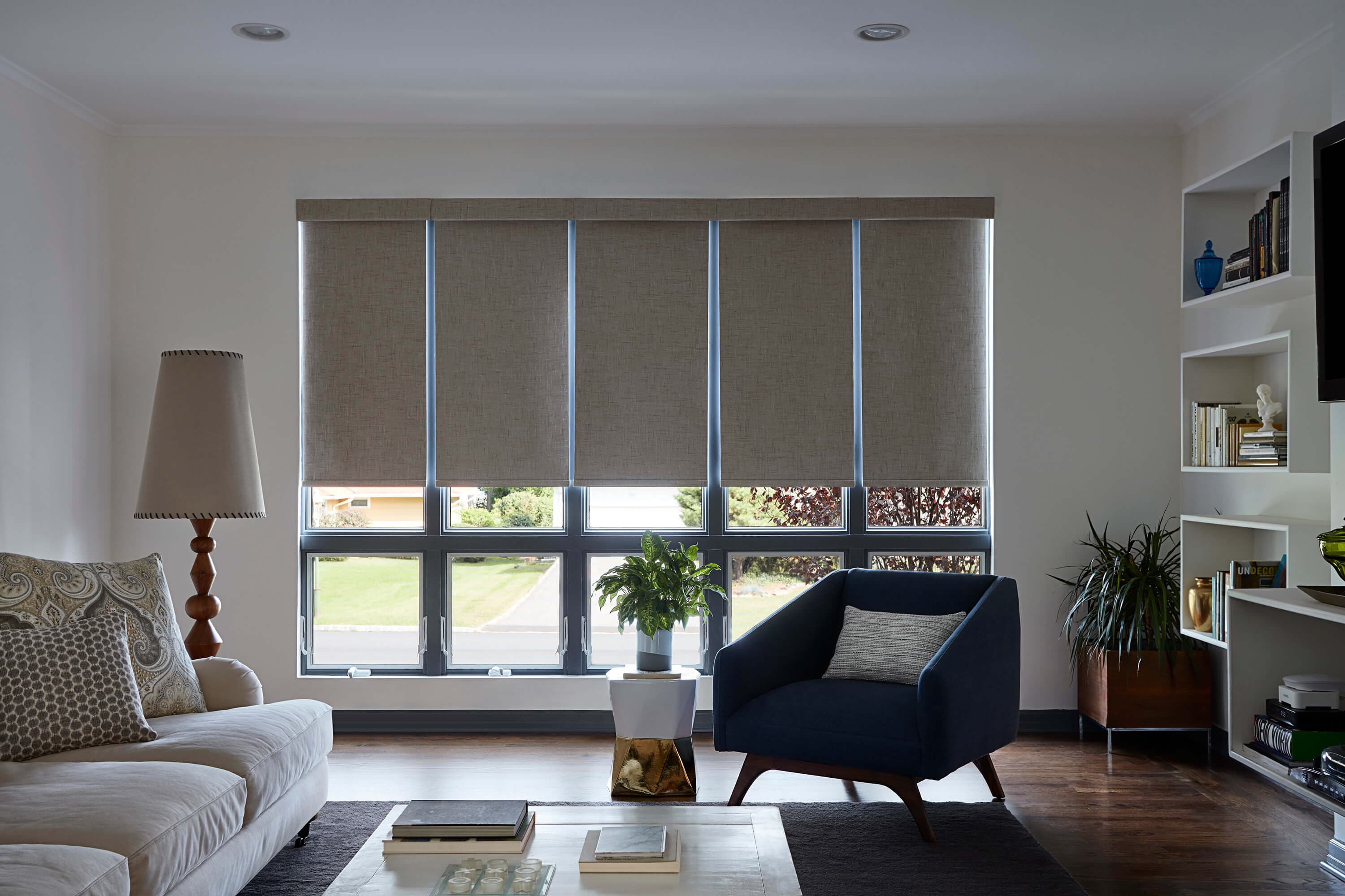 Zebra and Roller Shade Custom Installation setup 7